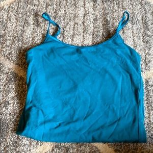 Blue under shirt tank top